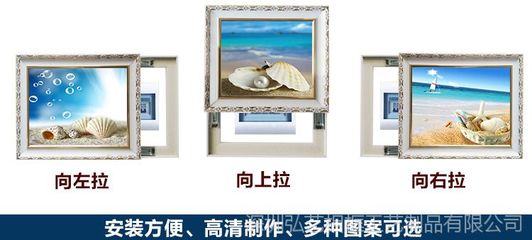 配電箱的優(yōu)雅變身 新款推拉裝飾畫(huà)，讓電表箱成為客廳點(diǎn)睛之筆